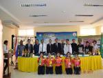 แถลงข่าวประชาสัมพันธ์การแข่งขันกีฬาต้านยาเสพติด เทศบาลตำบลหน